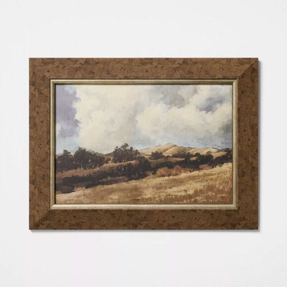 TARGET STUDIO MCGEE WIDE WOOD FRAME WALL ART - Picture 2 of 4